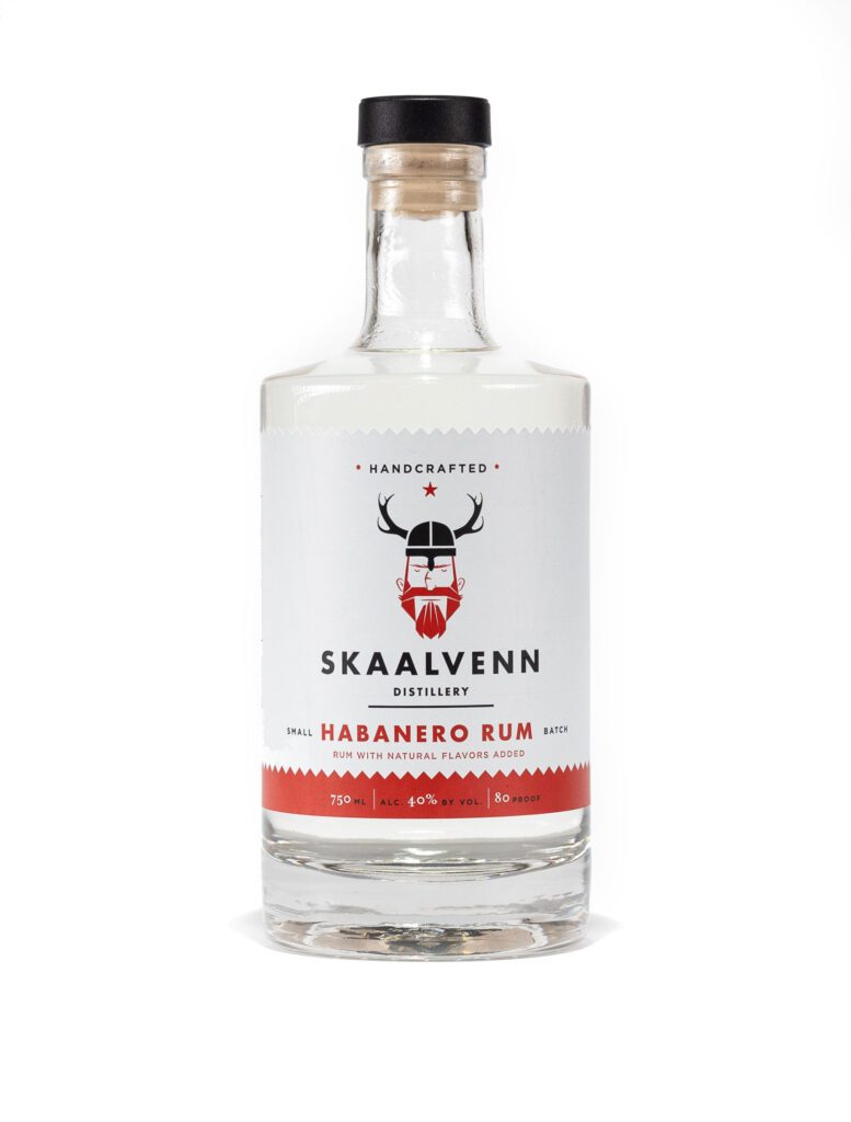 Habanero Rum Bottle